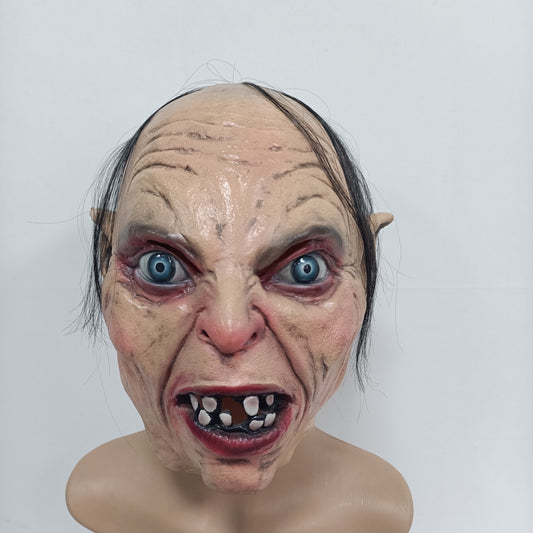 Lord of the Rings Gollum Halloween Movie Prop Latex Mask