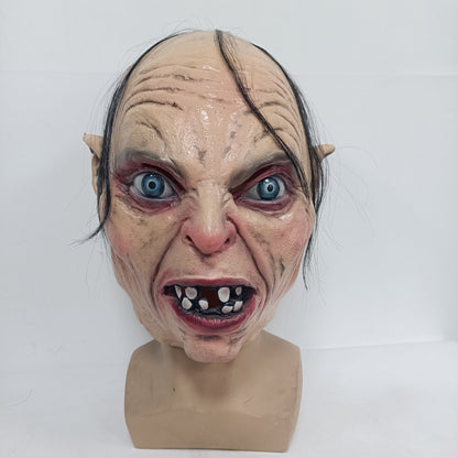 Lord of the Rings Gollum Halloween Movie Prop Latex Mask