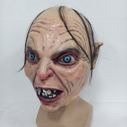 Lord of the Rings Gollum Halloween Movie Prop Latex Mask