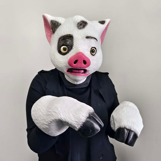 Halloween Latex Adlerkopf Maske Kopfbedeckung Maskerade Kostüme Party Cosplay Requisiten
