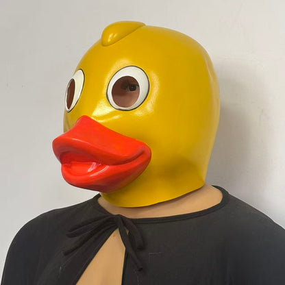 Halloween Masquerade Latex Animal Duck Head Mask Carnival party Cosplay Costumes