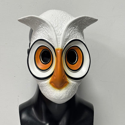 Masque tête d'aigle en Latex pour Halloween, couvre-chef, Costumes de mascarade, accessoires de Cosplay de fête