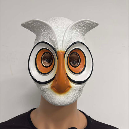 Masque tête d'aigle en Latex pour Halloween, couvre-chef, Costumes de mascarade, accessoires de Cosplay de fête