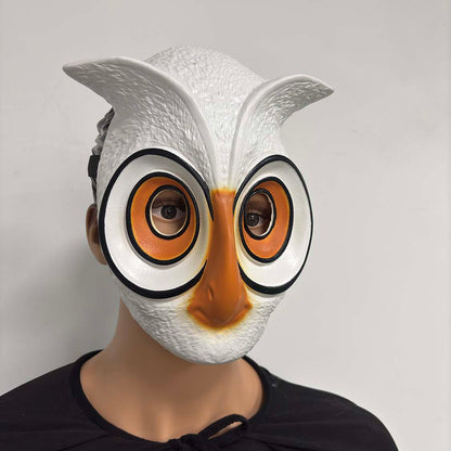 Masque tête d'aigle en Latex pour Halloween, couvre-chef, Costumes de mascarade, accessoires de Cosplay de fête
