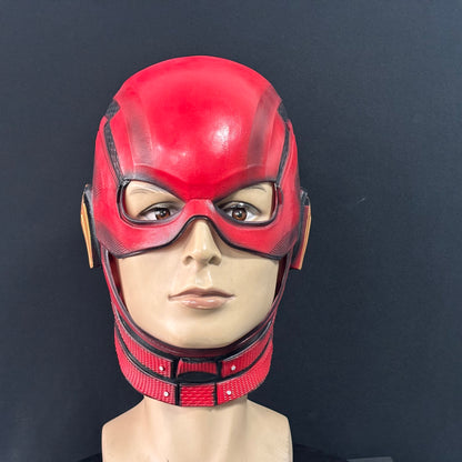 Superhero Deluxe The Flash 2 Movie Cosplay Prop Halloween Full Head Latex Mask