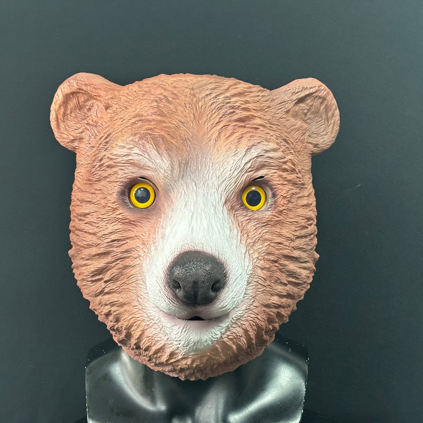Halloween Masquerade Latex Fancy Animal Bear Head Mask Party Cosplay Props