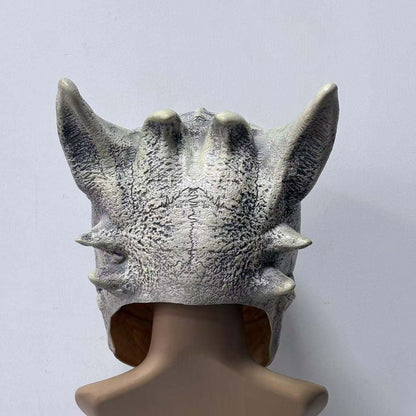 Halloween Latex Skeleton Dragon Head Mask Cosplay Costume Props