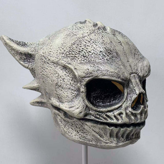 Halloween Latex Skeleton Dragon Head Mask Cosplay Costume Props