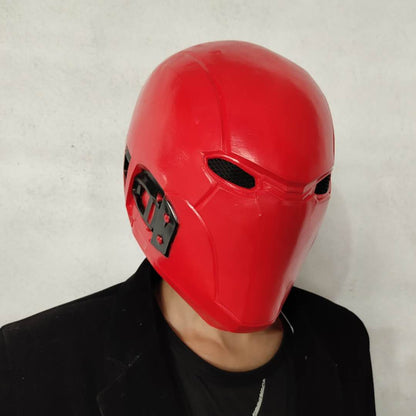 Batman Red Hood Jason Todd Mask Cosplay Latex Masks Helmet Party Costume Props