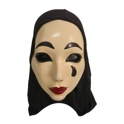 Night of Terror in Venice Horror Latex Face Mask Halloween Cosplay Props