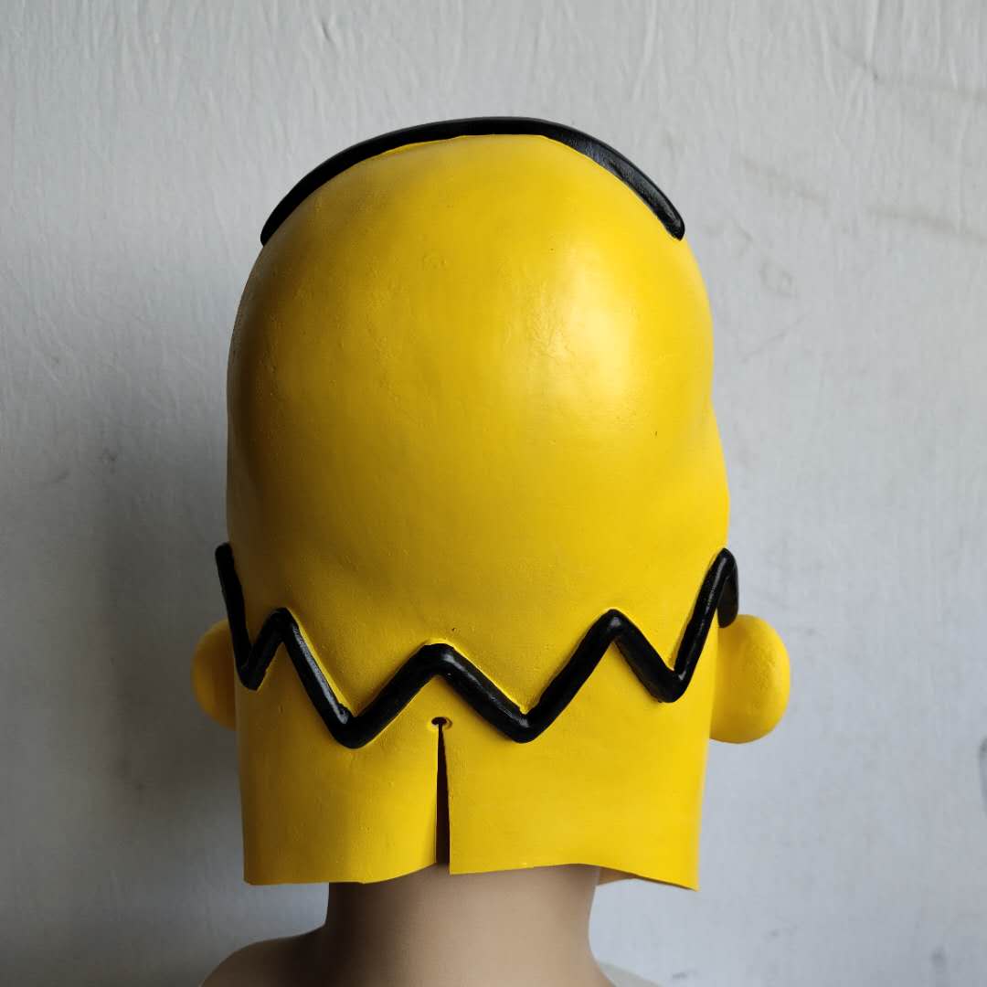 The Simpsons Bart Costume Latex Mask