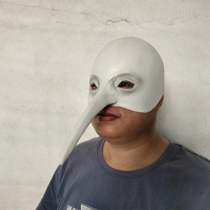 Long Nose Man Soft Latex Mask Cosplay Face Mask