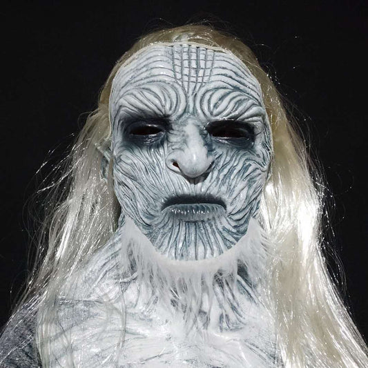 Night's King Latex Mask Cosplay Prop Soft Emulsion Masks For Halloween Party