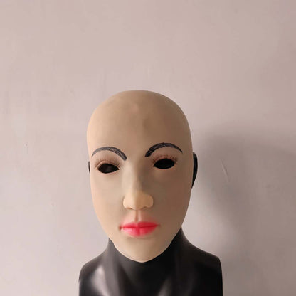 Realistic Beauty Latex Face Mask for Movie Cosplay Halloween Props