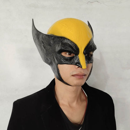 Wolverine Mask costume Adults Fancy Dress Theme cosplay latex halloween party