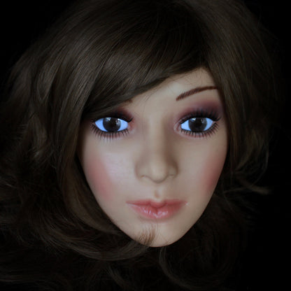 Premium Silicone Realistic Beauty Face Costume Mask For women For Cosplay
