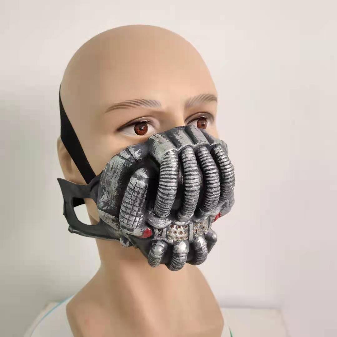 Bane Face Mask Latex Adults Fancy Dress Halloween Scary  Costume Party batman