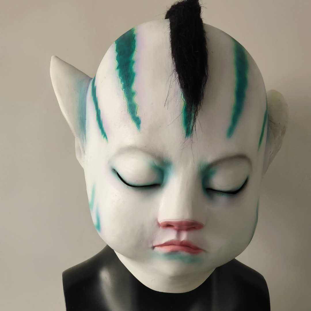 Die Avatar-Baby-Latex-Maske, Maskerade, Film, Cosplay, Kostüm-Requisiten