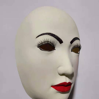 Realistic Beauty Latex Face Mask for Movie Cosplay Halloween Props NEW