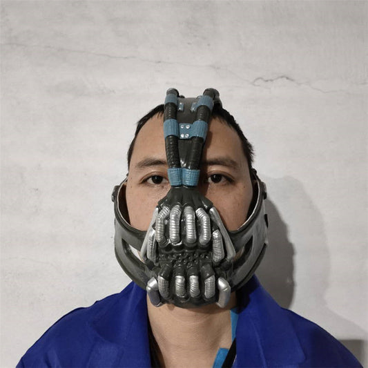 Bane Face Mask Latex Adults Fancy Dress Halloween Scary  Costume Party batman