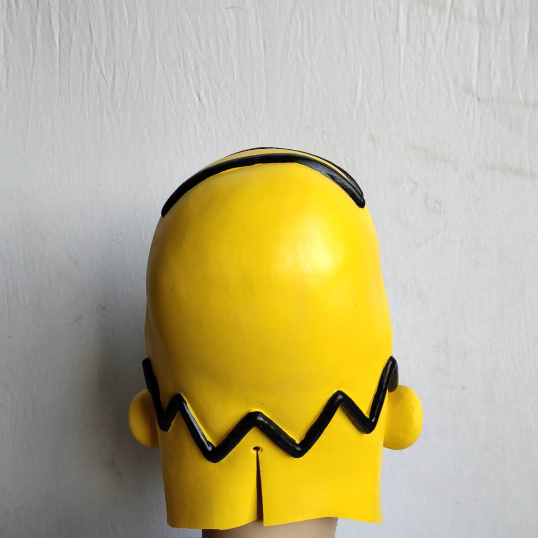 The Simpsons Bart Costume Latex Mask