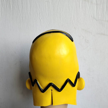 The Simpsons Bart Costume Latex Mask