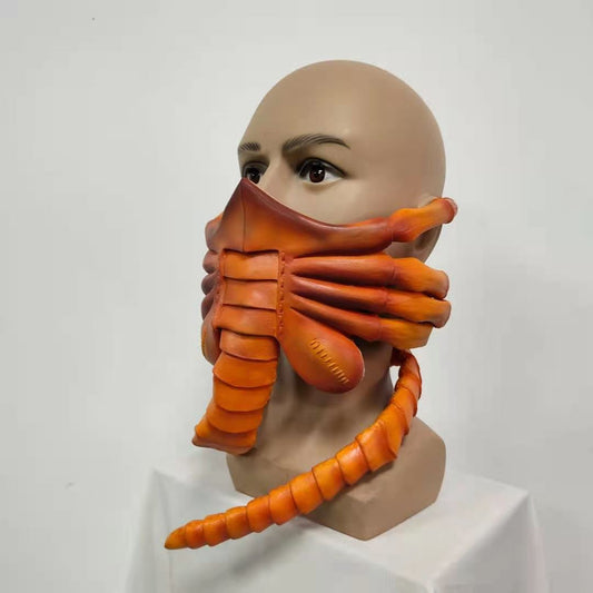 Halloween Scorpion Alien Cosplay Latex Mask Facehugger Carnival Party Props New