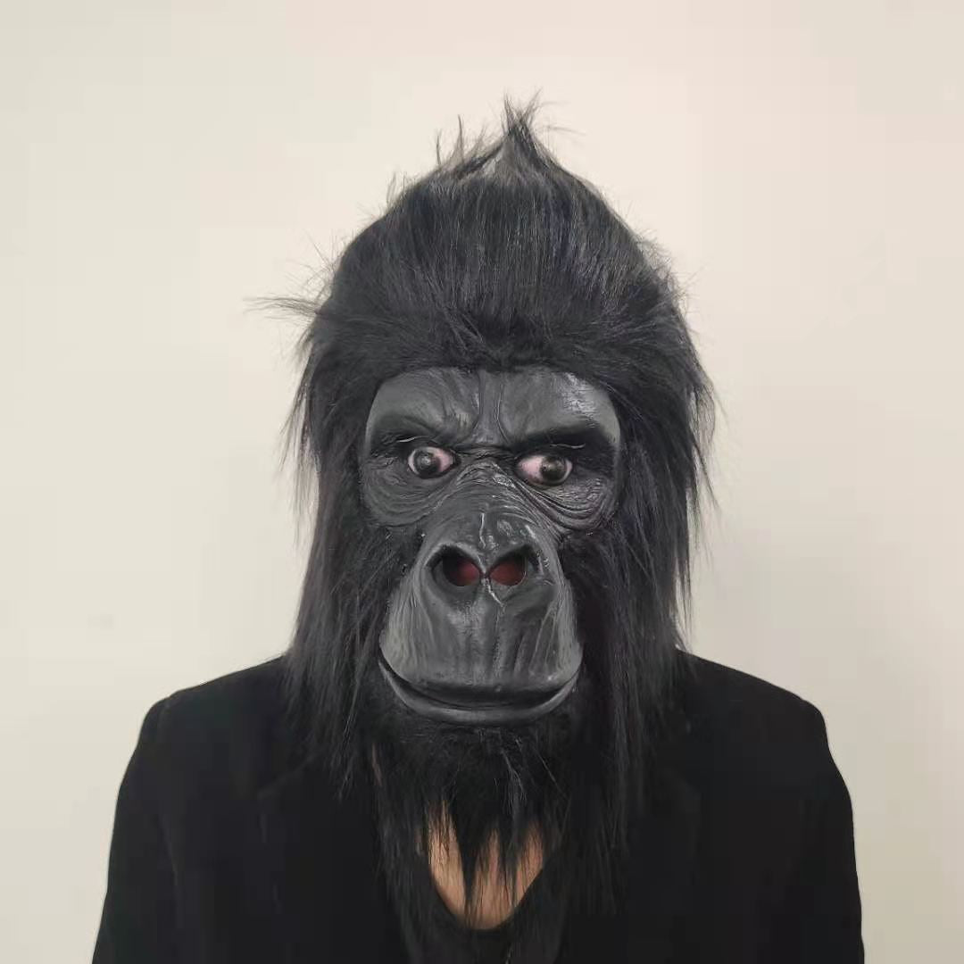 Monster-Dinosauriermaske aus Latex aus dem Film „King Kong“ – Vollgesichtsmaske Wird in neuem Fenster oder Tab geöffnet