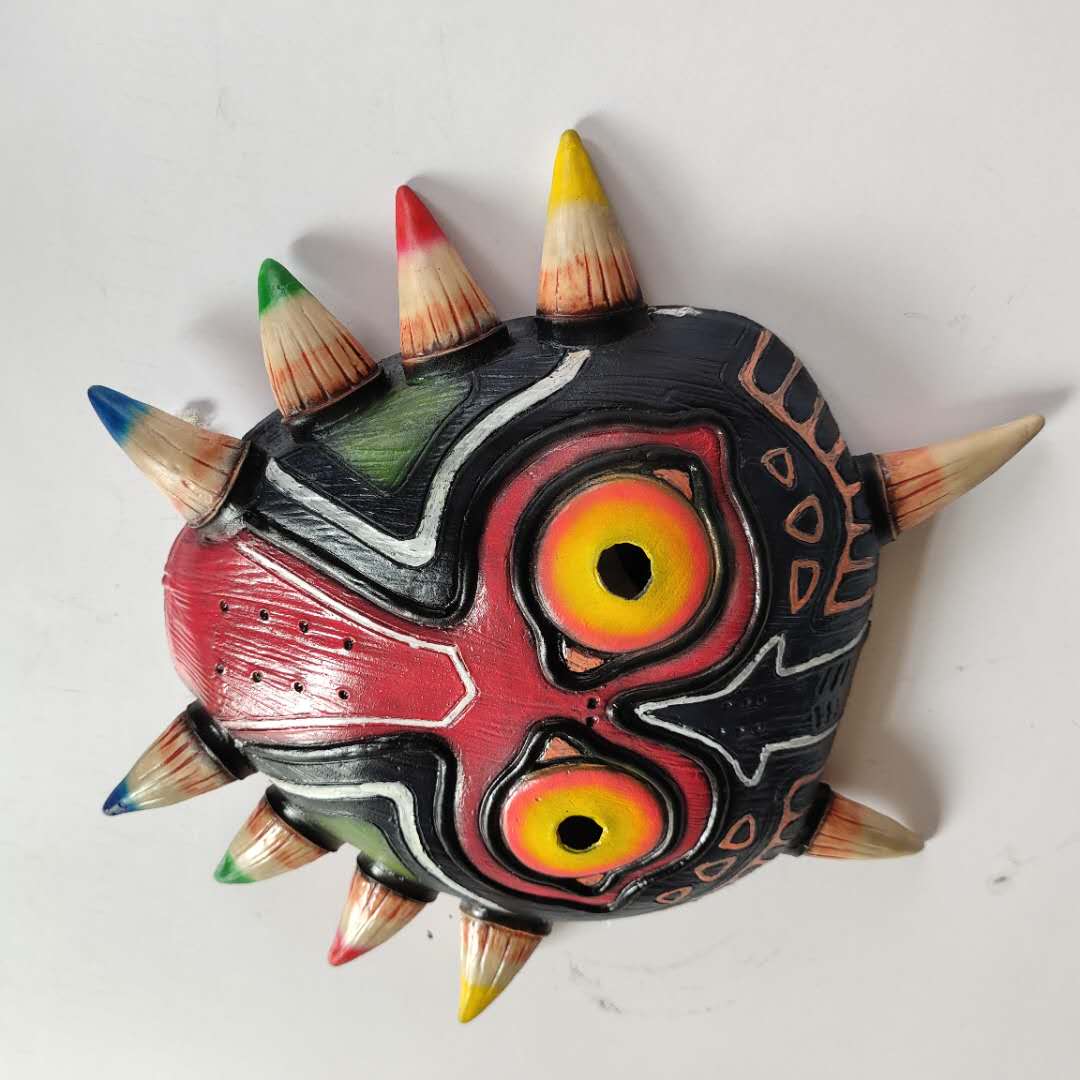 The Legend of Zelda Majora's Mask Latex Face Decoration Cosplay Costumes Props for adults