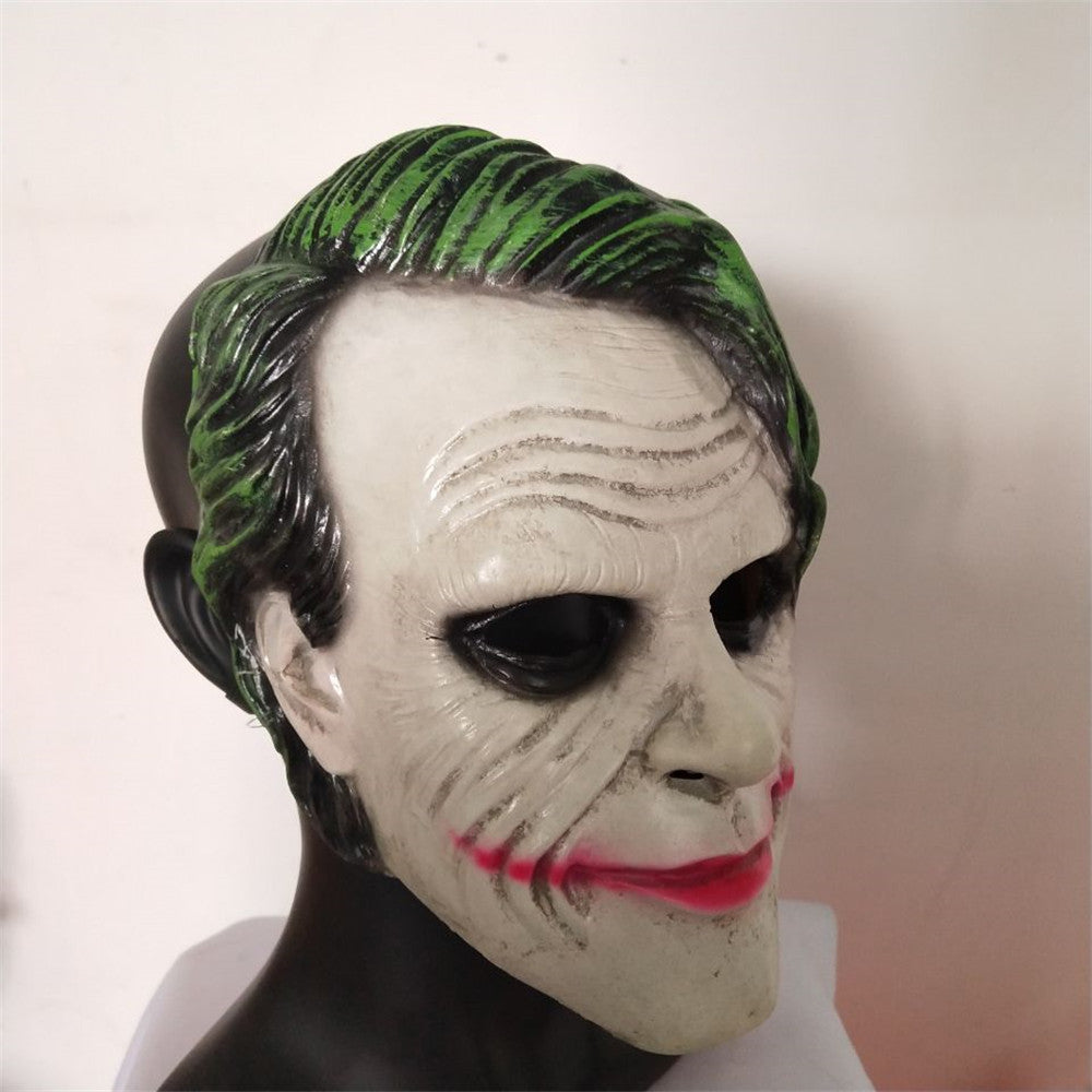 Halloween Joker Mask Batman Scary Clown Costume Cosplay Party Face Mask