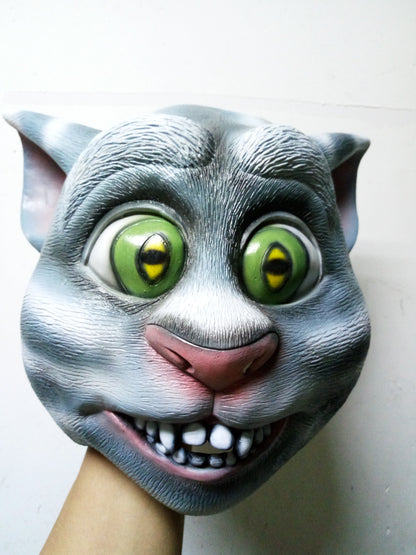 Tom Cat Latex Full Head Mask Cosplay Costumes