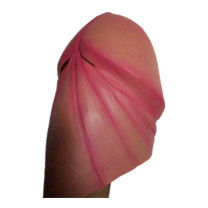 Masque complet drôle de tête de pénis de Latex pour la fête de Cosplay d'Halloween