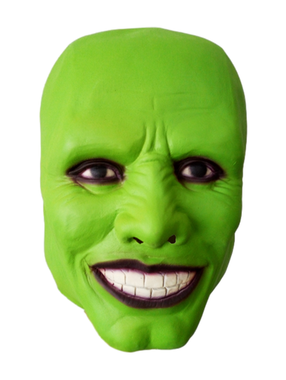 Jim Carrey Fancy Dress Full Head Latex Mask