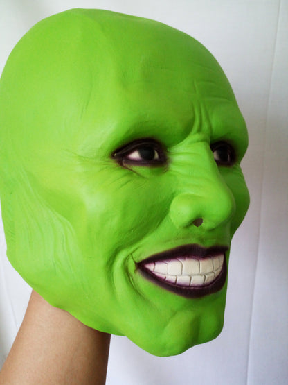 Jim Carrey Fancy Dress Full Head Latex Mask