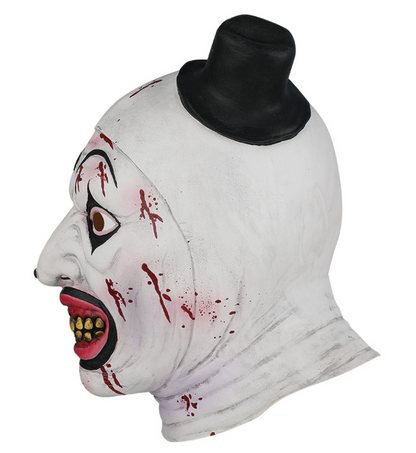 Terrifier Art The Clown Mask Latex Full Head Mask Halloween Horror Cosplay Props