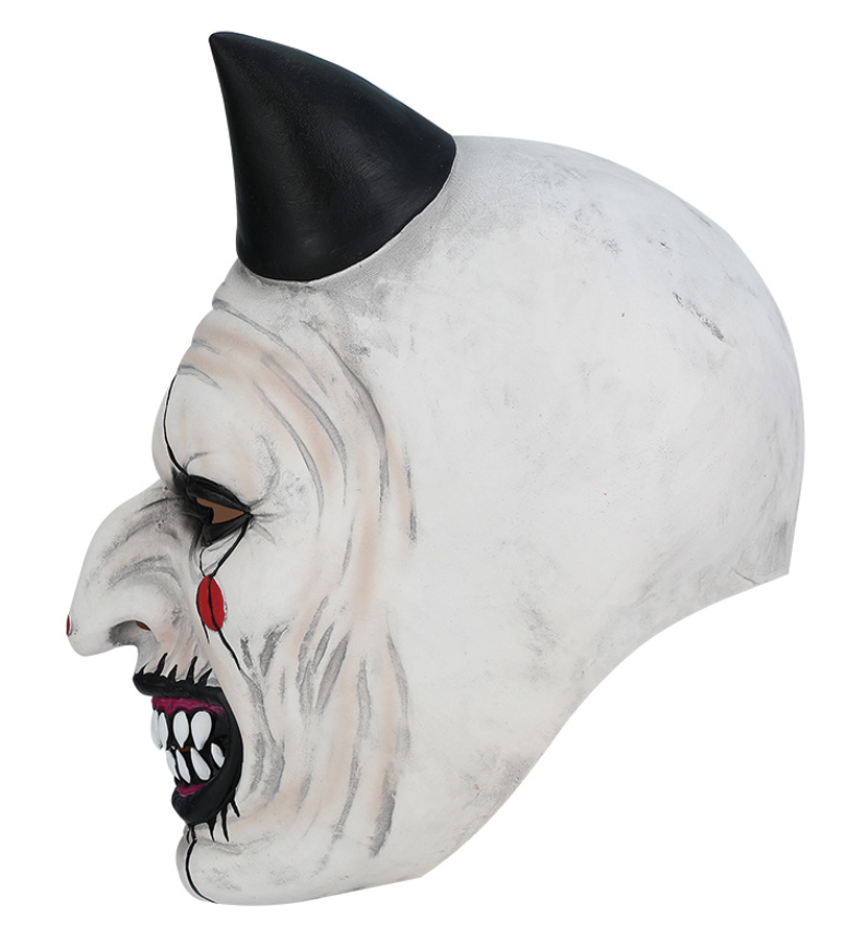 Scary Creepy Clown Latex Mask Halloween Horror Cosplay Haunted House Props