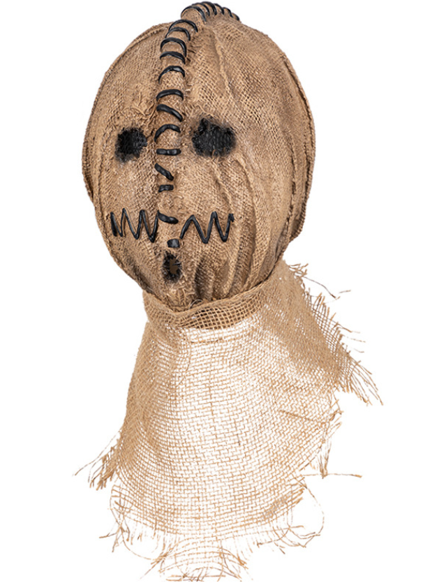 Burlap Mask Horror Full Head Latex Mask Halloween Haunted House Cosplay Props
