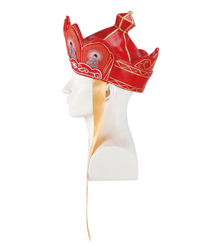Journey to the West Tang Monk Priest Crown Latex Hat Cosplay Costume Accessory