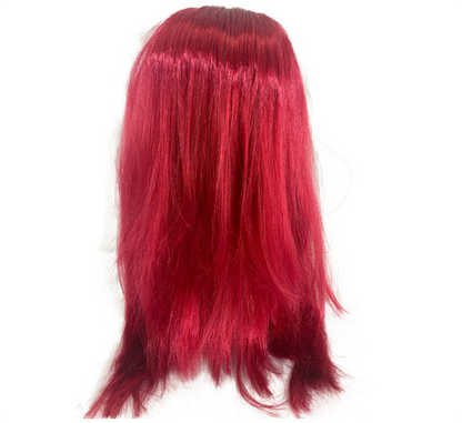 Scary Evil Clown Latex Full Head Mask with Red Hair Horror Creepy Clown Mask for Halloween Cosplay Costume Party (Copy) (Copy)