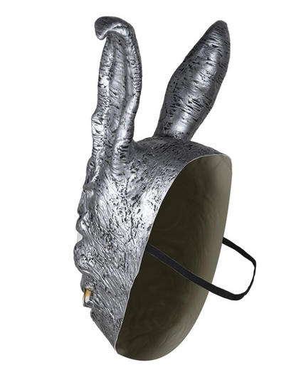 Frank The Rabbit Latex Mask Silver Scary Bunny Skull Mask Halloween Cosplay Fancy Dress Costume Mask