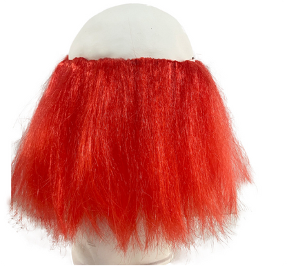Scary Bloody Clown Latex Mask Red Hair Horror Full Head Mask for Halloween Cosplay Party