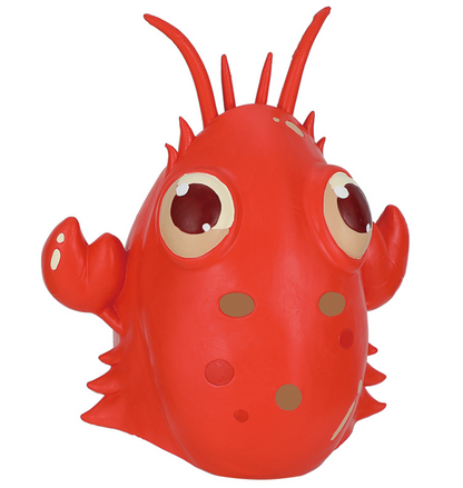 Cute Red Lobster Latex Mask Full Head Animal Mask Halloween Cosplay Costume