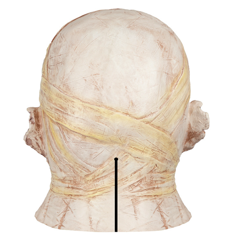 Mummy Latex Mask Scary Full Head Mask Halloween Cosplay Costume Party Haunted House Horror Prop