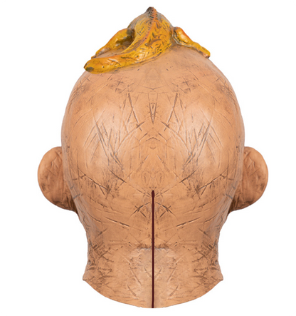 Scary Zombie Latex Mask With Lizard On Head Full Head Halloween Cosplay Costume Party Haunted House Horror Prop