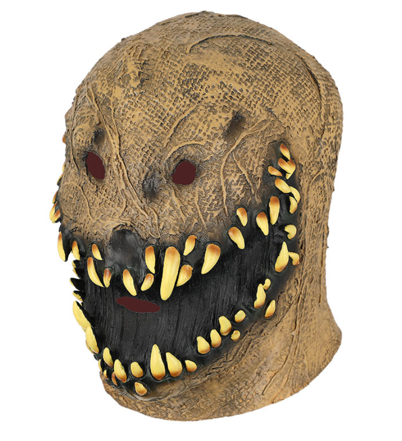 Scary Multi Fangs Monster Latex Mask Full Head Halloween Cosplay Costume Party Haunted House Horror Prop