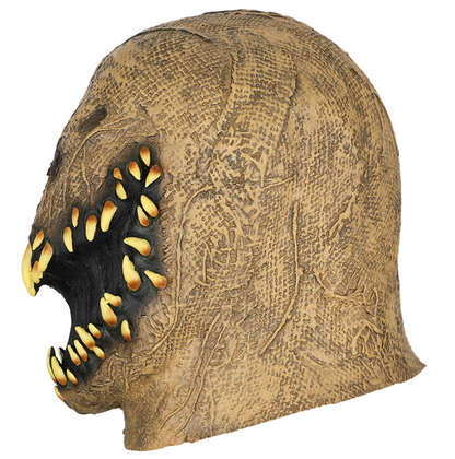Scary Multi Fangs Monster Latex Mask Full Head Halloween Cosplay Costume Party Haunted House Horror Prop