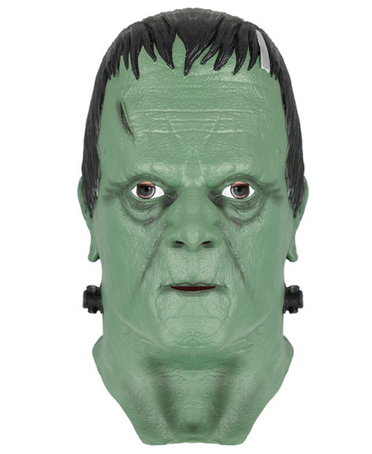 Classic Frankenstein Monster Latex Mask Full Head Green Horror Halloween Cosplay Costume Prop