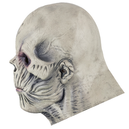 Scary Undead Zombie Full Head Latex Mask, Horror Skeleton Monster Mask Halloween Cosplay Prop
