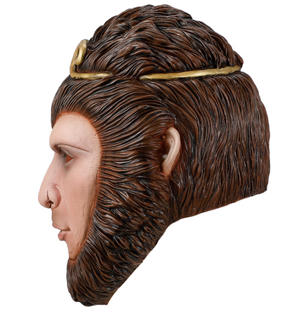Sun Wukong Monkey King Latex Mask, Journey to the West Monkey Full Head Mask Halloween Cosplay Prop