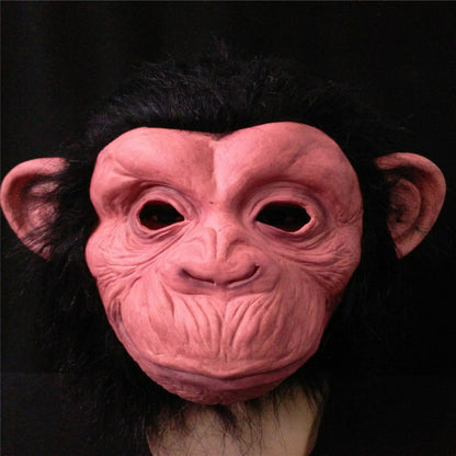 Die Big Ears Monkey Vollkopf-Latexmaske für Cosplay-Kunden